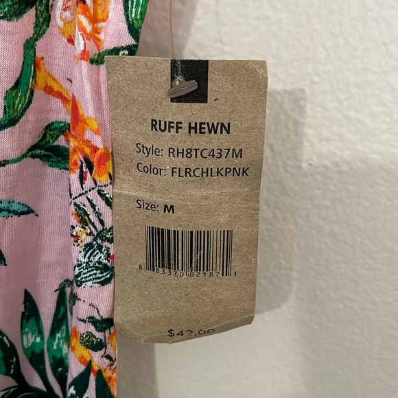 NWT Ruff Hewn Tropical Tank. Medium - Picture 4 of 6